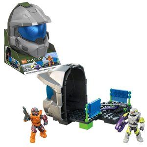 Lego Set- Halo-Grey Spartan Helmet Fiesta Party-62 piece Set